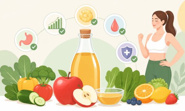 사과식초 다이어트, 진짜 효과 있을까? 과학적 근거 5가지 정리