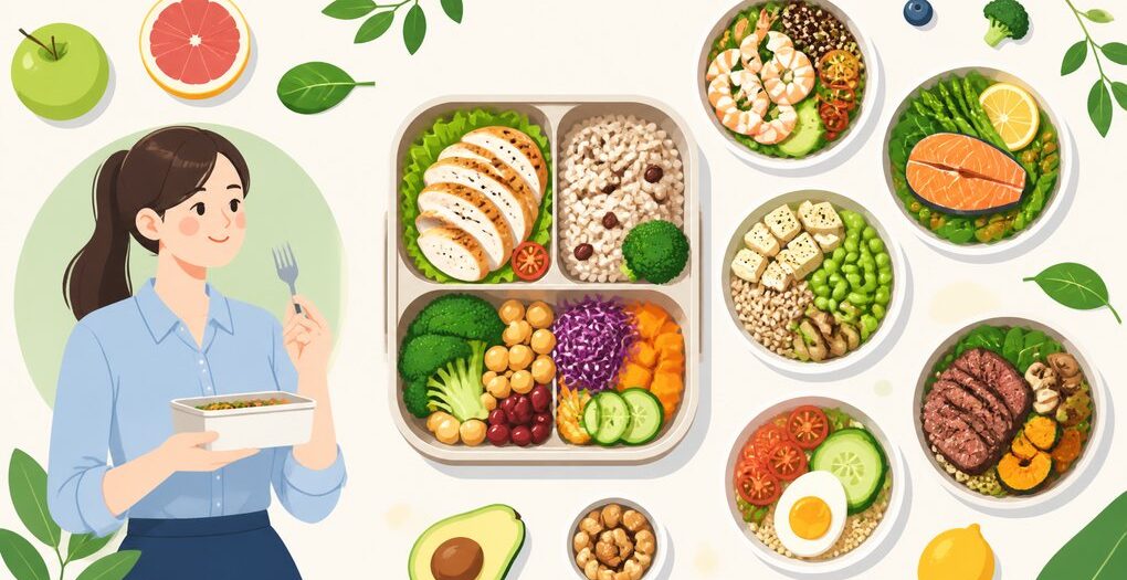 직장인 점심 도시락 저칼로리 식단 아이디어 7가지 – 맛있고 배부르게