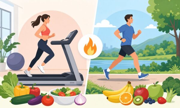 런닝머신 vs 야외 달리기, 칼로리 소모 차이는 얼마나 될까?
