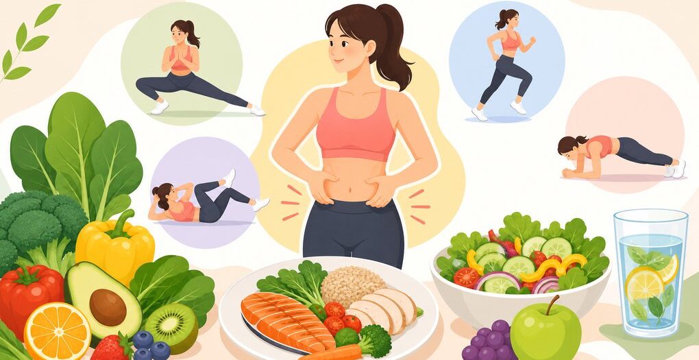 내장지방 빼는 운동과 식단 조합 5가지 – 뱃살이 안 빠지는 이유가 있었다