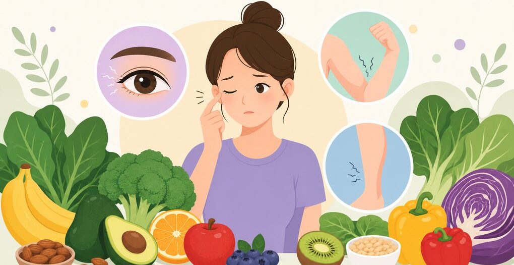 마그네슘 부족 증상 3가지: 눈떨림, 근육 경련이 반복된다면 의심해보세요