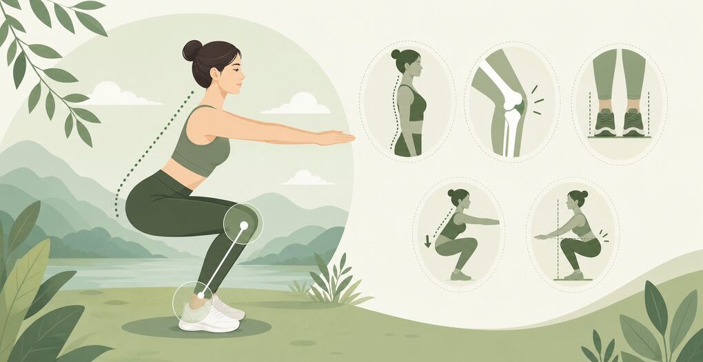 스쿼트 자세 교정, 무릎 안 아프게 하는 5가지 핵심 포인트