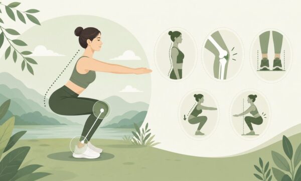 스쿼트 자세 교정, 무릎 안 아프게 하는 5가지 핵심 포인트