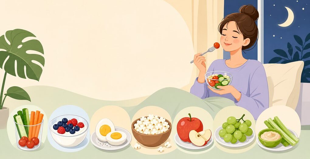 야식 대신 먹기 좋은 저칼로리 간식 7가지 – 밤에 출출할 때 죄책감 없이 먹는 법
