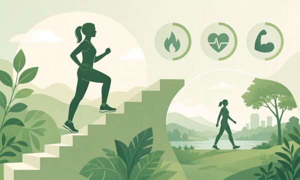 계단 오르기 운동 효과, 칼로리 소모량은 걷기의 몇 배일까?