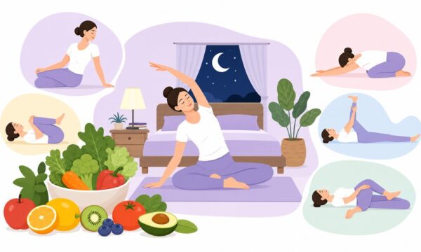 자기 전 스트레칭 5가지 루틴, 숙면을 부르는 동작 따라하기