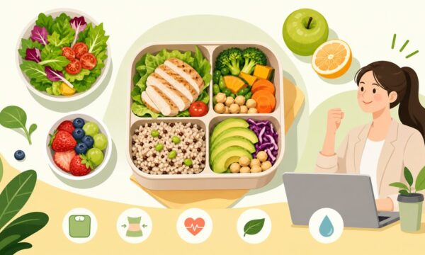 직장인 점심 도시락 다이어트 식단 5가지 – 배고프지 않게 살 빠지는 법