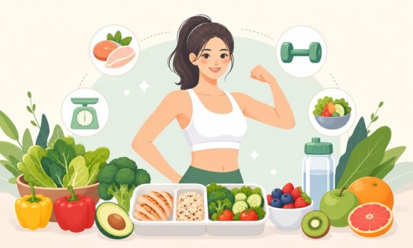 다이어트 중 근손실 막는 식단 구성법 5가지 – 살은 빼고 근육은 지키는 현실적인 방법