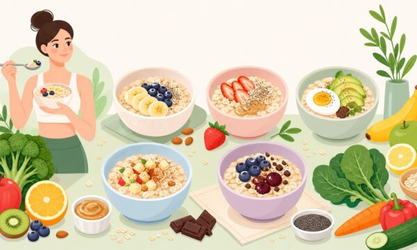 아침 대용 오트밀 먹는 법 5가지 – 다이어트 레시피 모음