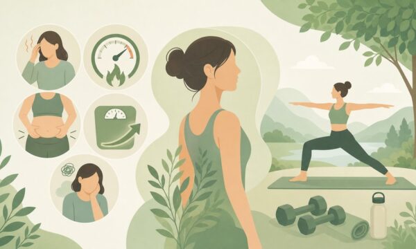갱년기 살찌는 이유 5가지와 진짜 빠지는 운동법 정리