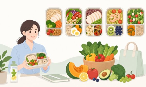 직장인 점심 도시락 다이어트 식단, 일주일 예시로 바로 따라하기
