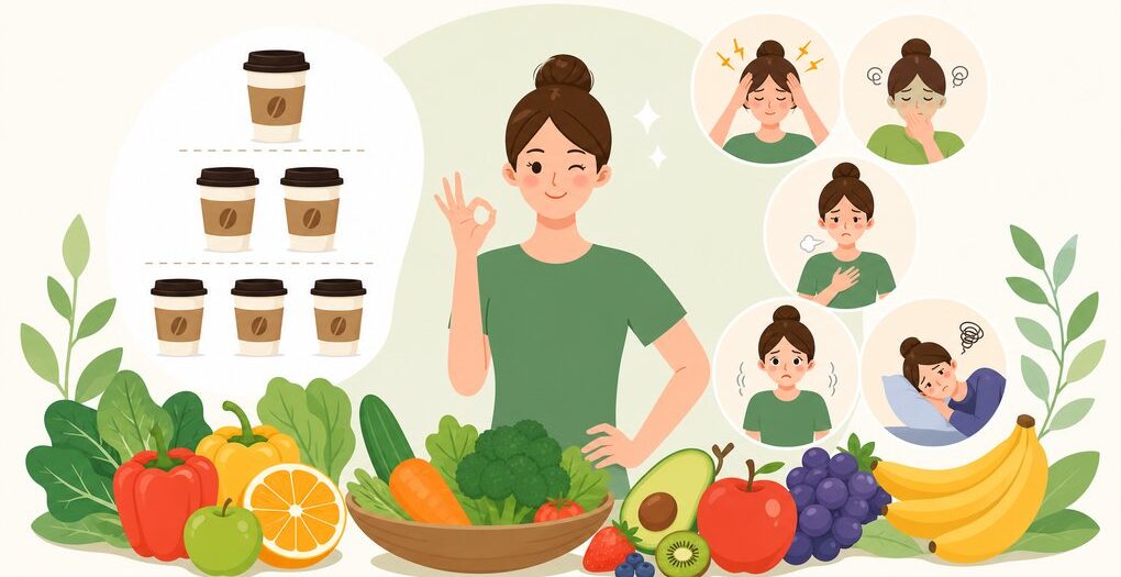 카페인 하루 적정 섭취량, 몇 잔까지 괜찮을까? 과다 복용 증상 5가지
