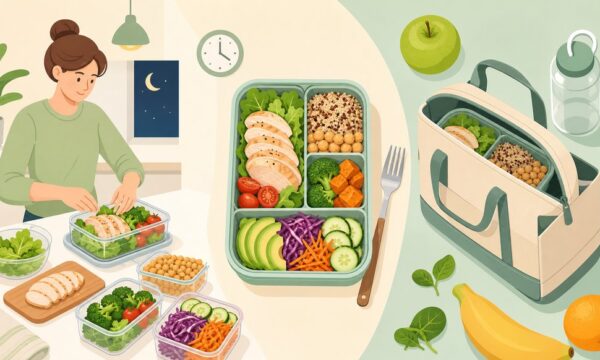 직장인 점심 다이어트 도시락, 전날 밤 15분이면 충분한 준비법 5가지