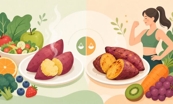 고구마 다이어트 효과, 삶기 vs 굽기 칼로리 차이까지 정리합니다