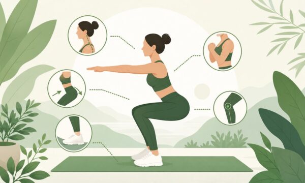 스쿼트 올바른 자세 5가지 포인트 – 무릎 통증 없이 하는 법