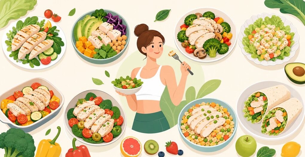 닭가슴살 질리지 않는 다이어트 요리 레시피 7가지 – 매일 먹어도 맛있는 비결