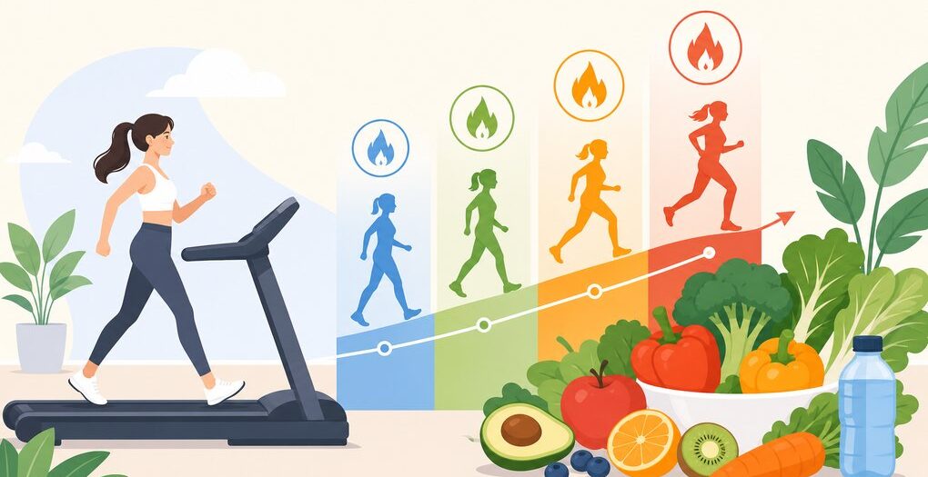 런닝머신 걷기 속도별 칼로리 소모 비교 – 어떤 속도가 가장 효율적일까?