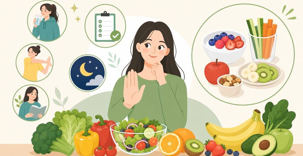 야식 먹고 싶을 때 참는 법 5가지 + 죄책감 없는 대체 간식 추천