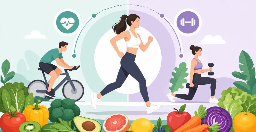 체지방률 줄이는 유산소 무산소 병행법 – 진짜 빠지는 운동 순서와 비율