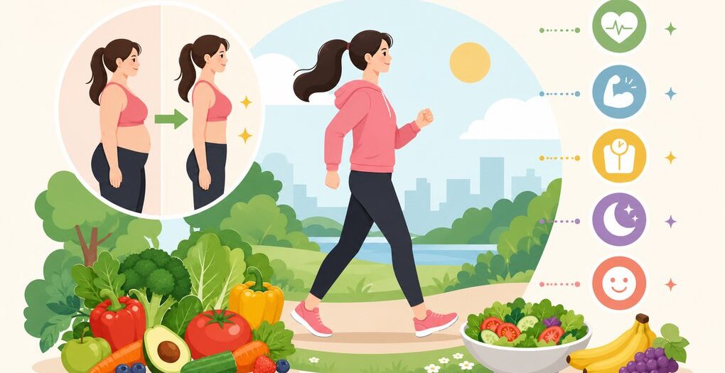 걷기 운동 한 달 효과: 체중은 얼마나 빠질까? 실제 변화 5가지