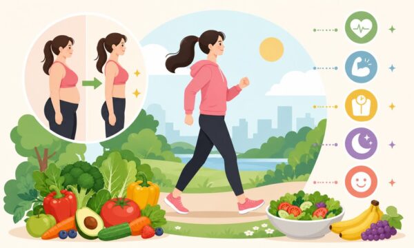 걷기 운동 한 달 효과: 체중은 얼마나 빠질까? 실제 변화 5가지